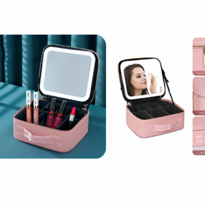 Lit Make -Up Case with Mirror