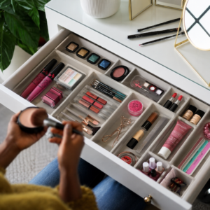 Large Make - Up Drawer Organiser Set ( 12 Piece )